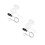 2Sets Durable Grey Hearing Amplifier Holder Cord with Anti-Lost Design 10
