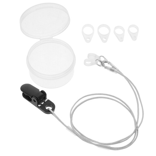 2Sets Durable Grey Hearing Amplifier Holder Cord with Anti-Lost Design 2