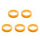 5Stk ABS Bettgitterclips Orange Für Sichere Kinderbett 8
