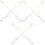 6Stk Boho Wandhängematte Stofftier Organizer Baumwolle Holz 5