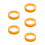 5Stk ABS Bettgitterclips Orange Für Sichere Kinderbett 6