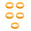 5Stk ABS Bettgitterclips Orange Für Sichere Kinderbett 10