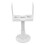 White Steel Central Heating Floor Stand with Adjustable Height 1