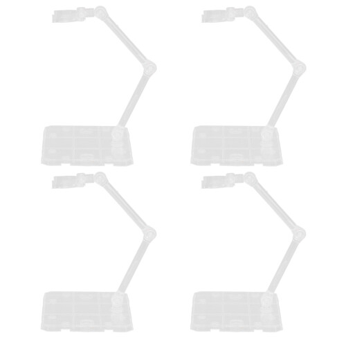 8Stk Plastik-Figur Stände Transparent, Stabiler Display Halter