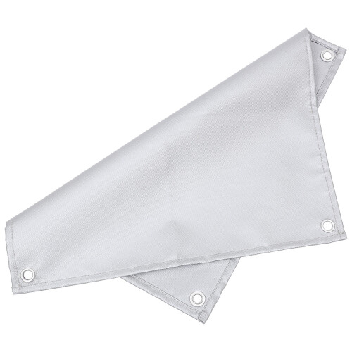 2Stk Weiße Feuerresistente Picknick- Und Grillunterlage Glasfaser 1