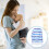 2Stk Baby Buggy Sonnenschutz Stilltuch Elastisch Farbecht Sicher 11