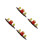 4Sets Mini-Schlangenornament Mit Reichtums-Skulptur Auto- 8