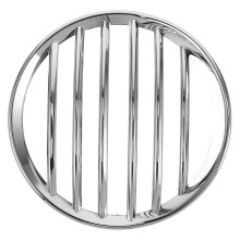 2Stk Silber Mesh Grill Abdeckung Schutz Retro