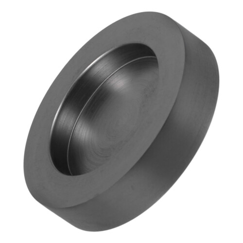 5Stk Graphit Eingussform Rund Metallgießform Für Gießen Schwarz 2