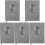 5Pcs Grey Portable Planner Notebook 2025 Daily Academic Writing Book 3