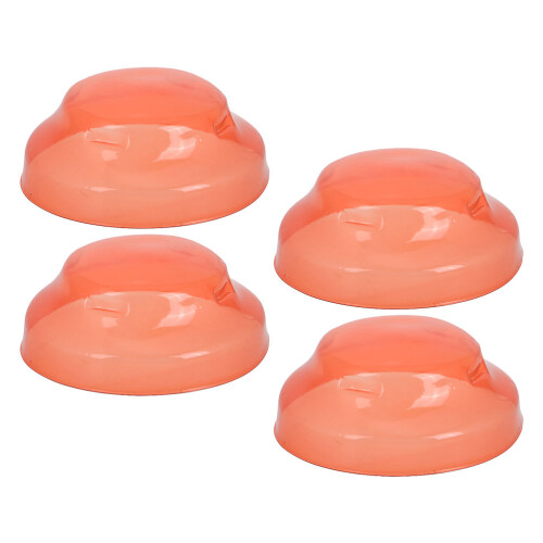 8Pièces Couvercle Protecteur Rouge ABS Pour Durable 2