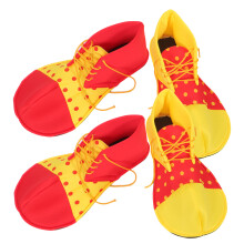 8Paare Farbige Clown Schuhe Für Halloween Kostüm Fasching