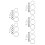 5Sets Sandfilterpumpen Dichtungsringe PVC Poolpump Ersatzteil Set Bunt 10