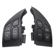 1Pair Car Steering Wheel Cruise  Control Volume Buttons 35880-SWA-A01 36770-SWA-A01 for  CRV 2007-2011