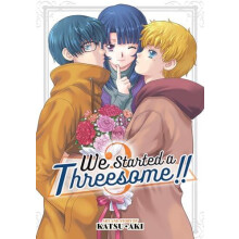 We Started a Threesome Vol. 3 by Katsu Aki Paperback Book