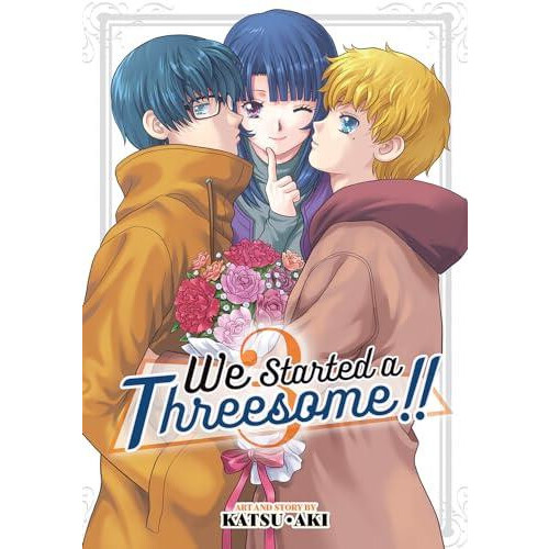 We Started a Threesome Vol. 3 by Katsu Aki Paperback Book