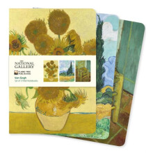 National Gallery Van Gogh Set of 3 Midi Notebooks Other Book