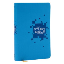 NKJV Study Bible for Kids Blue Leathersoft The Premier Study Bible for