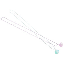 4Stk Fake Muschel Halskette Für Leicht Bunt Party Schmuck Set