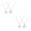 4St Resin Sieraden Set Thema Ketting 5