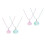 4St Resin Sieraden Set Thema Ketting 9