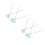 4St Resin Sieraden Set Thema Ketting 4