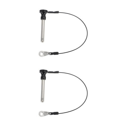 2Stk Push-Button Kugel-Sicherungsstifte Aus Aluminium 2