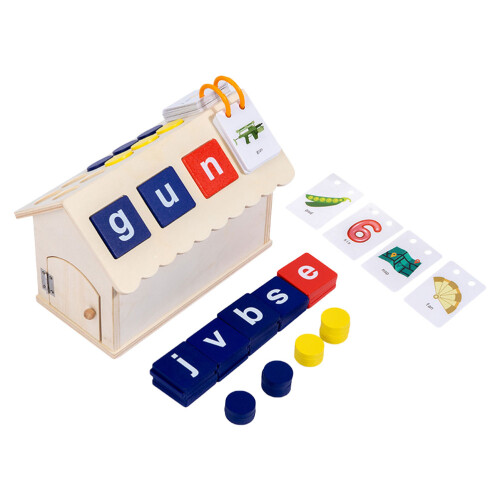 2Sets Holz Alphabet Spiele Lernspiel Für Kinder 2