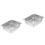 2Stk Buffetservierpfanne Silber Elegant & Vielseitig 6