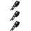 3Rolls Halloween Ghost Ribbon Multi Color Polyester for DIY Bow Making 9