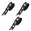 3Rolls Halloween Ghost Ribbon Multi Color Polyester for DIY Bow Making 8