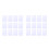 48Pcs Premium Cyanotype Solar Activated DIY Crafting Paper 9