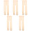 5Paare Ballet Tights Für Beige Nylon Robust 5