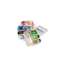 2Sets Stickgarn Set Mit 150 Farben Für DIY Kreuzstich Und Nähzubehör