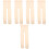5Paare Ballet Tights Für Beige Nylon Robust 6