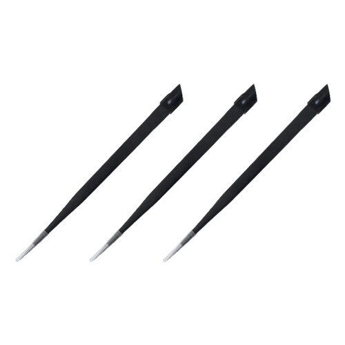 6Stk Edelstein Pinzette Schwarz Silikon, , Langlebig