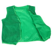 5Stk Grüne Glitzerweste Irish Kostüm Für St Patrick's Party