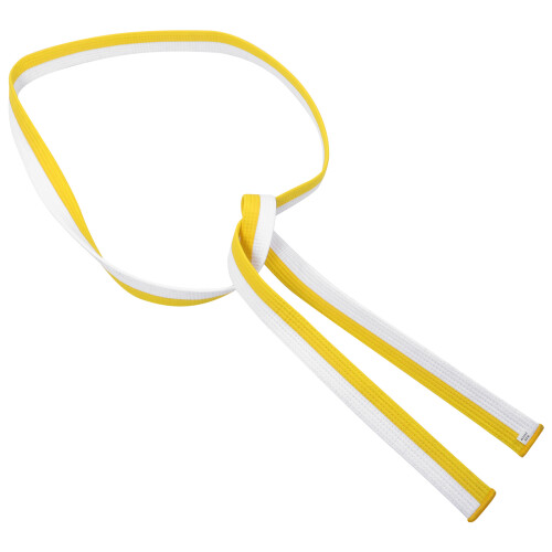 2Stk Taekwondo Gürtel Polyester- Multi Karate Trainingsgürtel 1
