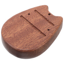 2Stk Holz Kalimba Basisplatte -Ton Daumenklavier Ersatz Hellbraun