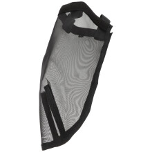 2St Ademende Zwarte Paarden Neusmasker Vliegenscherm Mesh
