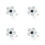 4Stk Display Weiß Magnetischer Acryl Halter Für Press-on 6