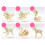 2Sets Holz 3D Puzzles Beige Kinderpuzzles - & Dekorationsspiel 3