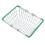 5Pièces Mini Panier Fer Vert Multi-Usage Pour Bureau Jouets 2