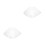2Stk Umhang Hochzeitstitel Perlen Fein Beige Elegant 7