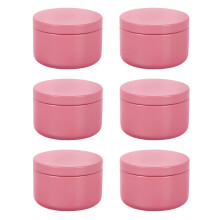 24Pièces Récipients Roses En Aluminium Pour Fabrication De Bougies DIY