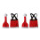 2Sets Baby Weihnachtsoutfit Strick Festliche Kleidung 6