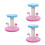 3Pcs Cat Playing Supplies Assorted Color Cat Scratch Post and Climber 4
