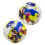 6Pcs Durable PVC Inflatable Globe Beach Balls Pool Toy Set 3