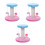 3Pcs Cat Playing Supplies Assorted Color Cat Scratch Post and Climber 2