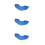 3Pcs Blue Bar Pad Squat Shoulder Cushion Lightweight for Exercise 5